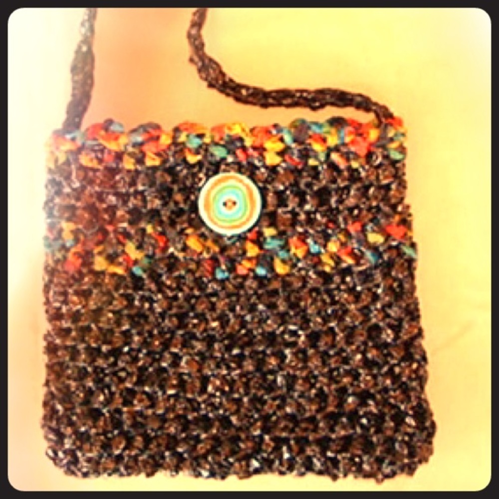Handmade VHS Purse